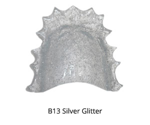 B13 Silver Glitter